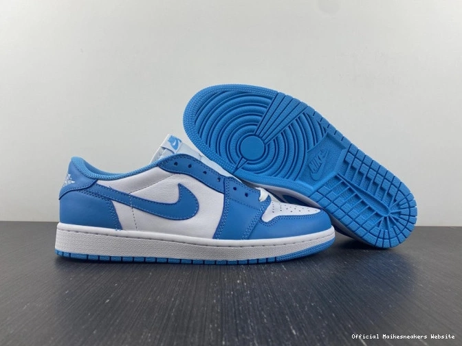 Official Maikesneakers 1 Low x UNC Air Jordan SB Nike CJ7891-401 0805
